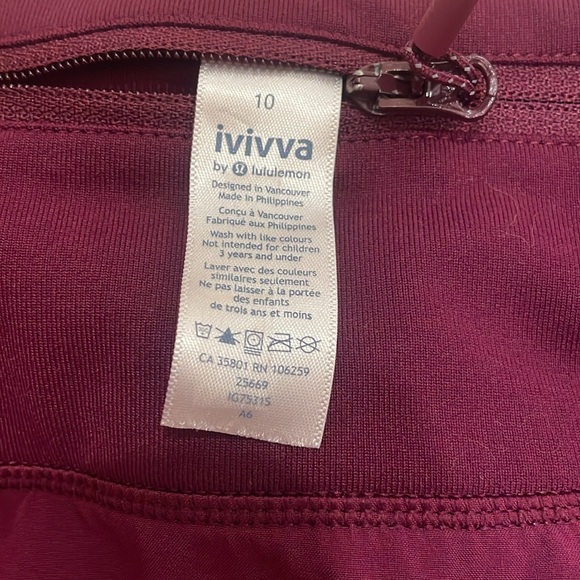 Ivviva purple shorts - Picture 4 of 5